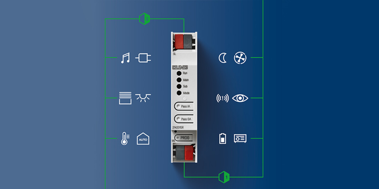 KNX Bereichs- und Linienkoppler bei Elektrobau GmbH in Breitungen